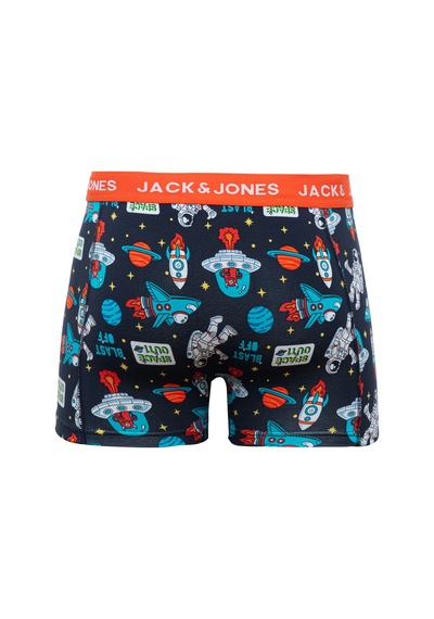 Jack & Jones Uzay Desenli Tekli Boxer - Spaceship 12262256 Navy Blazer Jack & Jones Uzay Desenli Tekli Boxer - Spaceship 12262256 Navy Blazer
