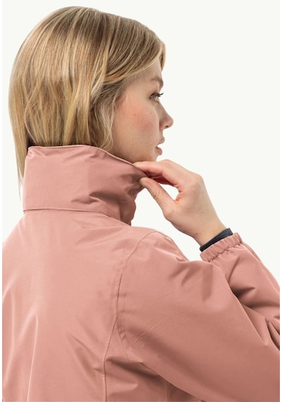 Jack Wolfskin 1111202 2919 Stormy Point 2l Jkt W Rose Dawn Kadın Outdoor Ceket Pembe