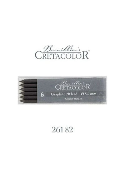Cretacolor Graphite 2b Portmin Uç 5,6mm 6lı 26182