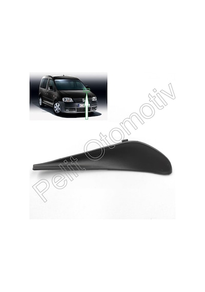 Caddy (2004-2011) Çamurluk Köşesi Su Izgarası Sol 2K0819447B