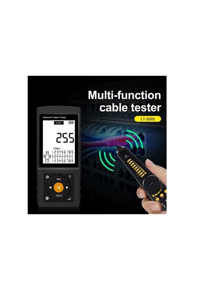 Novacom Lt-200 Rj45 Poe Uyumlu Çok Fonksiyonlu Kablo Test Cihazı