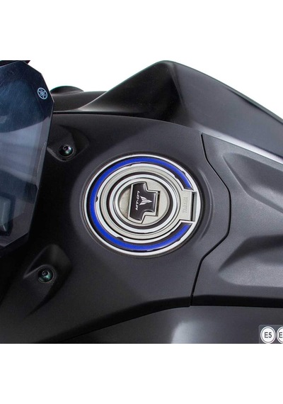 Gp Kompozit Yamaha Mt-07 2021-2024 Uyumlu Tank Pad Seti Mavi
