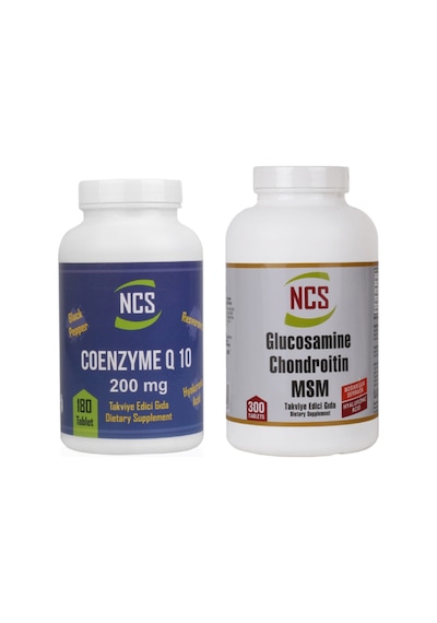 Glucosamine Chondroitin Msm 300 Tablet Coenzyme Q-10 200 Mg 180 Tablet
