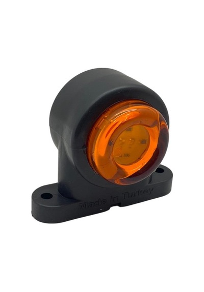 12v-24v Takoz Lambası Mini 12 Ledli Kırmızı-turuncu