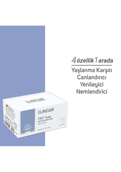 10 Salmon Dna Meso Serum 6 Ml X 2 Adet
