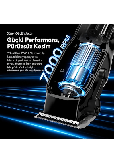 Oraimo Ocl-230 Saç Kesme Ve Tıraş Makinesi Speed Black
