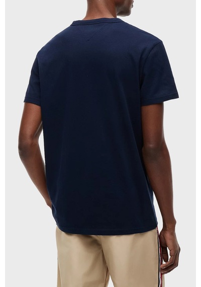 Tommy Jeans T Shirt Erkek T Shirt Dm0dm23245 C1g Lacivert