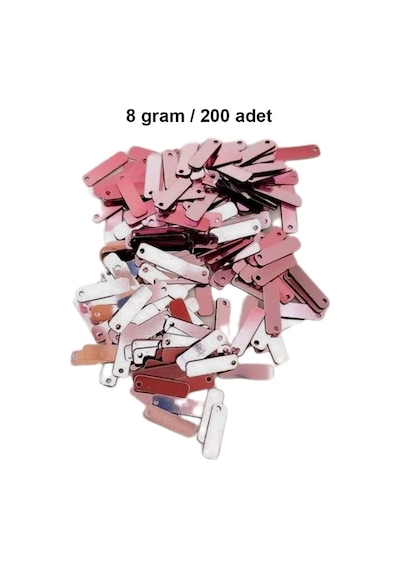 Bakır 15 X 5 Mm Dantel Oya Yazma Halhal Abiye Lazer Kesim Pul 200 Adet / 8 Gram