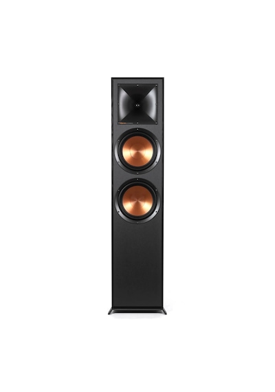 Klipsch R-820f Çift 8 İnç Woofer Lı, Tractrix Horn Teknolojili, Güçlü Bas Performanslı Kule Hoparlör - Çift