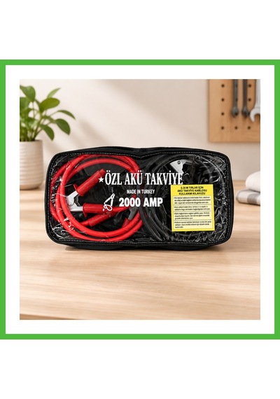 Vaveni 2000 Amp Akü Takviye Kablosu 2 M Arz