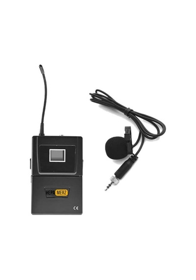 Hepa Merz Hm-710 Verici Kablosuz Yaka Mikrofonu Hm-8008 ve 8004