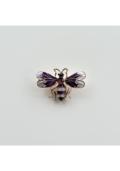 Lilac Wing Broş Çok Renkli