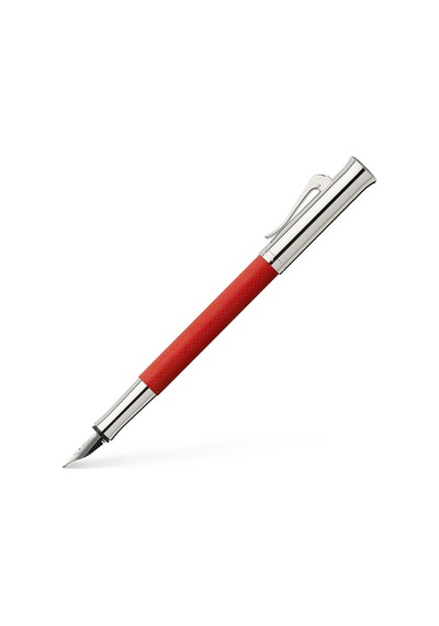 Graf Von Faber Castell Castell Guilloche M Hint Kırmızı Dolma Kal