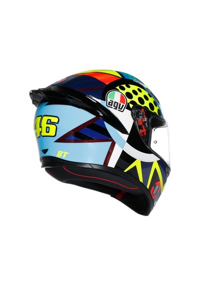 Agv K1 S E2206 Rossı Wınter Test 2020 Configuration T0043 Motosiklet Kaskı Siyah Sarı Mavi Agv K1 S E2206 Rossı Wınter Test 2020 Configuration T0043 Motosiklet Kaskı Siyah Sarı Mavi