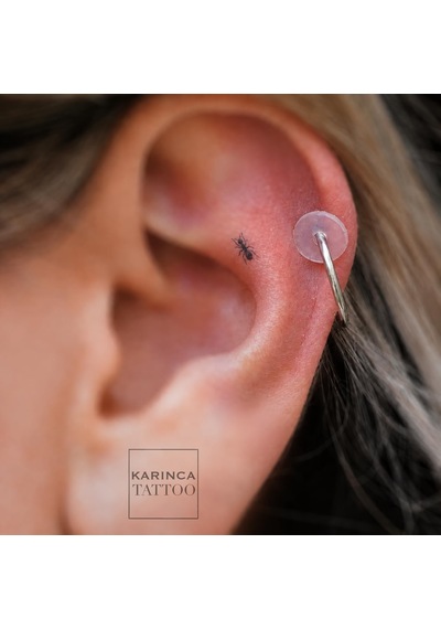 Piercing Keloid Diski Bump Piercing Yara Önleyici Bioplast 10 Adet çok renkli