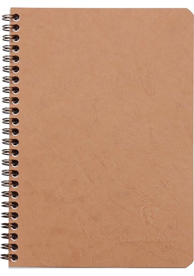 Clairefontaine Age Bag Wirebound A5 Çizgili Defter Taba 78536c