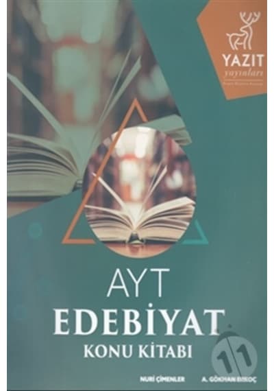 Yazıt Yks Ayt Edebiyat Konu Kitabı