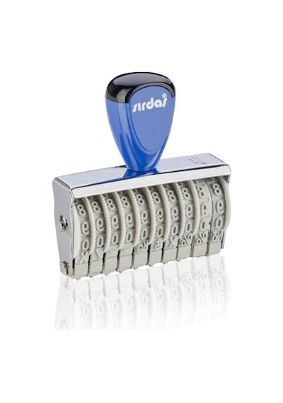 Sırdaş Numaratör Elle Çevirmeli 10 Hane 5 MM 15510