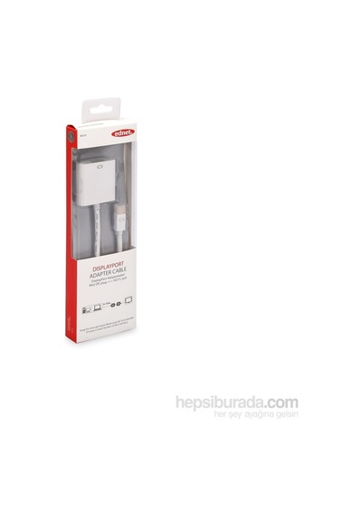 Ednet Displayport - Vga Erkek-dişi 0.15m Siyah Adaptör Kablosu Ed-84510
