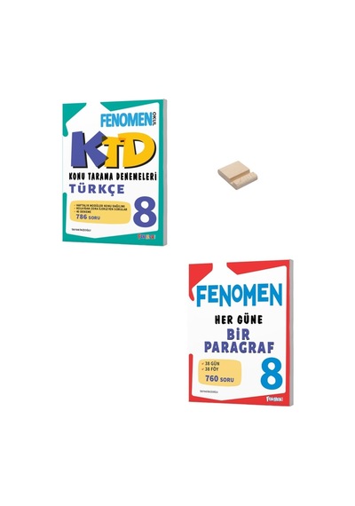 Lgs 8. Sınıf Türkçe Konu Tarama Denemeleri Ve Her Güne Bir Paragraf Soru Bankası