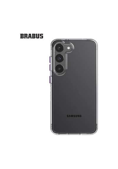 Ekstra Sert Kenarlı Holly Case Şeffaf Silikon Kılıf S23-ultra