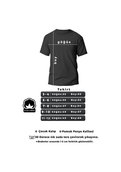 Uyguntarz Çocuk 2'li Pamuklu Rahat Kalıp Tshirt Kırmızı