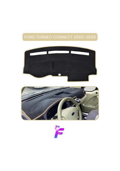Ford Torneo Connect 2002-2008 Uyumlu Torpido Örtüsü Araca Özel Üretim Kolay Montaj Tb91