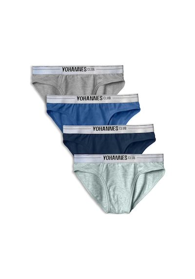 Yohannes Club, Erkek Çocuk, Pamuklu Slip&atlet, Alt-üst, 4 Çift Takım, Çok Renkli Çok Renkli