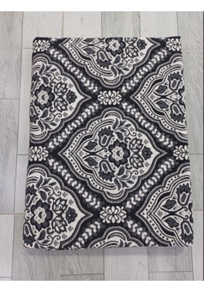 Savan Dokuma Halı Örtüsü 6m² 200 300cm Kale Siyah