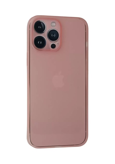 Newface Apple İphone 13 Pro Kılıf Pp Ultra İnce Kapak - Pembe