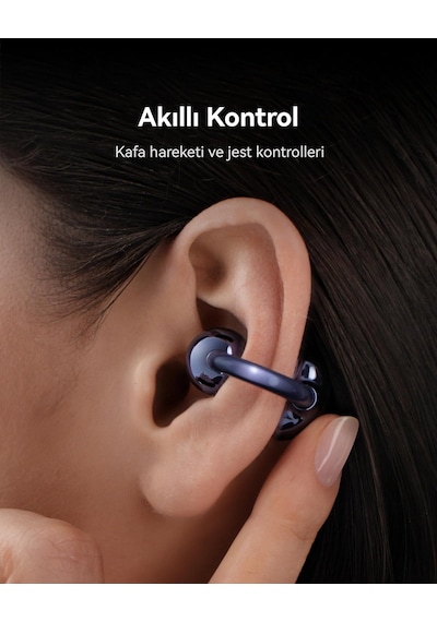 Huawei Freeclip 2 S Bluetooth Kablosuz Kulaklık - Uzay Gümüşü