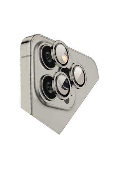 Newface - 627 - Apple iPhone Uyumlu 15 Pro Max Bilvis Titan Kamera Lens - - Csmo-tex - Titan Gri