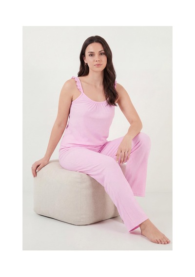 Lela Bayan Pijama Takımı 65770715 Pembe