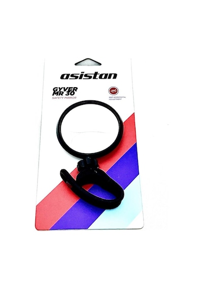 Asistan Gyver Mr30 Bisiklet Aynası Siyah