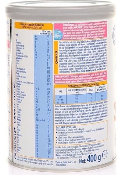 Sma Comfort 2 Biberon Maması 400 G