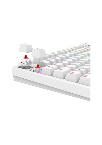 Rampage Enigma 75 USB RGB Kırmızı Switch 1800 Kompakt Mekanik Klavye
