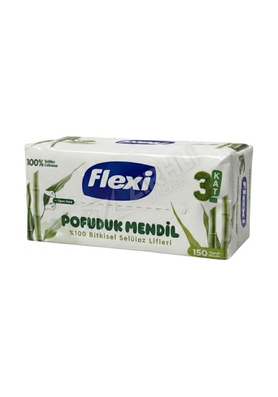 4 Adet Flexi Bambu Çok Amaçlı Mendil 150 Yaprak