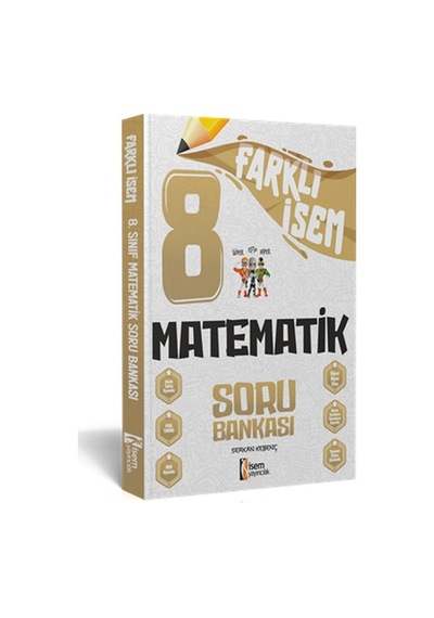 2025 Farklı İsem 8. Sınıf Matematik Soru Bankası