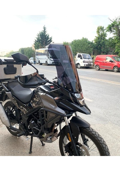 Motocam Sym Nht 200 Ön Cam 2023-2026 Model 50cm Siyah Renkli 4mm