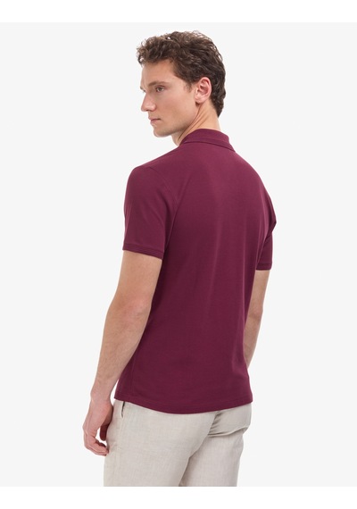 Pierre Cardin Erkek Bordo Tişört Basic 50321128-vr014