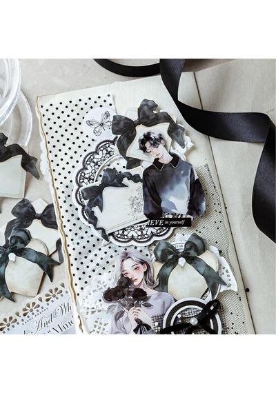 180 Adet Karalama Defteri Çıkartmalar Vintage Papyon Çiçek Scrapbooking Önemsiz Günlük El Sanatları Süsleme Dekorasyon Çıkartmaları Tianmihuaxin