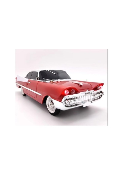 Araba Görünümlü Taşınabilir Bluetooth Hoparlör, Model Ws-1965, Kırmızı, Fm Radyo, Sd Kart, Usb, Mp3