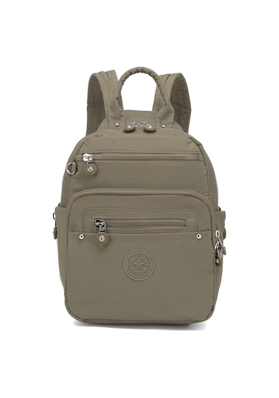 Smart Bags Günlük Küçük Boy Su Geçirmez Krınkıl Kumaş Kadın Sırt Çantası Açık Kahve Açık Kahverengi