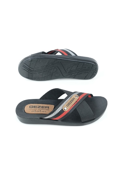 Gezer Yazlık Çapraz Halat Model Erkek Genç Terlik Gt1ygm.13278.00.010.0c Siyah