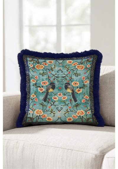 Çiçekli Kuş Figürlü Otantik Saçaklı Yastık Kılıfı-bahar Boho Mercan Lacivert Püsküllü Kırlent Kılıfı Puslu Esinti Mira Çiçekli Kuş Figürlü Otantik Saçaklı Yastık Kılıfı-bahar Boho Mercan Lacivert Püsküllü Kırlent Kılıfı Puslu Esinti Mira