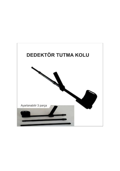 Dedektör Tutma Kolu Düz Model