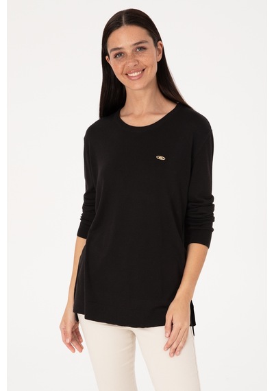 U.s. Polo Assn. Kadın Siyah Kazak /triko 50314454-vr046 Sıyah