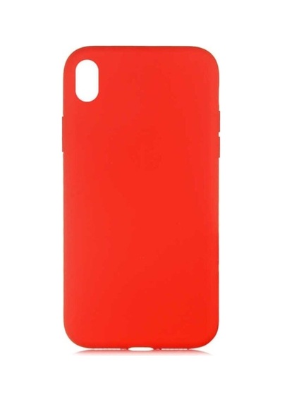Apple Uyumlu iPhone Xr 6.1 Kılıf Zore Lsr Lansman Kapak Kırmızı