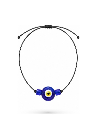 Handmade Bohem Tarz Mavi Göz Nazar Kolye