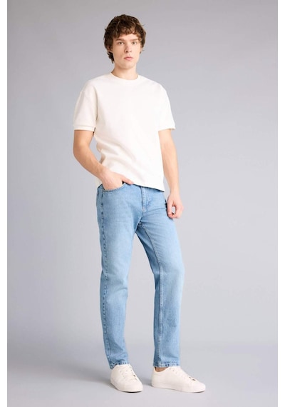 Defacto Tapered Fıt Pantolon Mavi